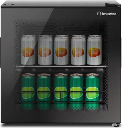 Inventor BC-44BE Mini Bar 44lt Υ49.5xΠ47xΒ44cm Μαύρο