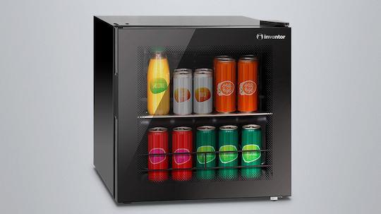 Inventor BC-44BE Mini Bar 44lt Υ49.5xΠ47xΒ44cm Μαύρο