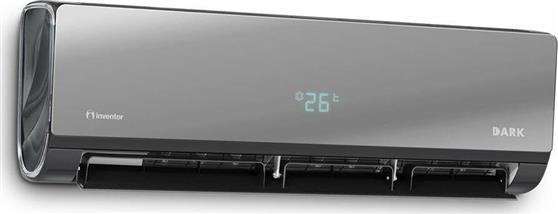 Inventor Dark DR2VI32-12WFI/DR2VO32-12 Κλιματιστικό Inverter 12000 BTU A+++/A+++ με Ιονιστή και WiFi Black