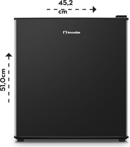 Inventor MB51B Mini Bar 42lt Υ51xΠ45.2xΒ47.9cm Μαύρο