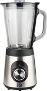 IQ BL-416 Μπλέντερ με Γυάλινη Κανάτα 1.5 lt 800W Inox