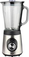 IQ BL-416 Μπλέντερ με Γυάλινη Κανάτα 1.5 lt 800W Inox