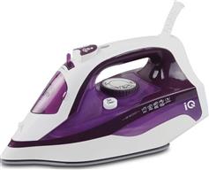 IQ EI-861 Σίδερο Ατμού 2400W με Κεραμική Πλάκα και Συνεχόμενη Παροχή Ατμού 25gr/min Μωβ