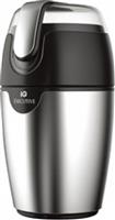 IQ EM-573 Ηλεκτρικός Μύλος Καφέ 200W με Χωρητικότητα 70gr Ασημί