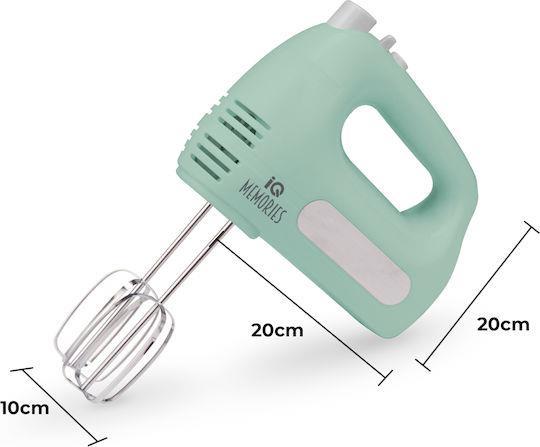 IQ HM-211 Memories Μίξερ Χειρός 400W Μέντα