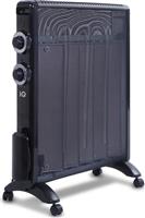 IQ HT-1432 Θερμοπομπός Δαπέδου 2500W Mica 56x67cm Μαύρο