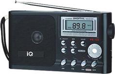 IQ PR-133 Φορητό Ραδιόφωνο Μπαταρίας Μαύρο