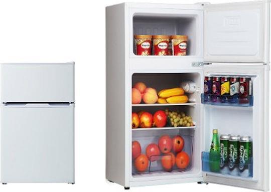 IQ RF-506 Mini Bar Δίπορτο 71lt Υ84.5xΠ48xΒ44.5cm Λευκό