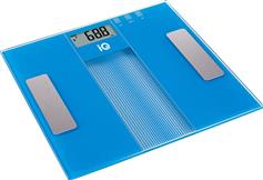 IQ SC-742 Ψηφιακή Ζυγαριά 150kg με Λιπομετρητή Μπλε
