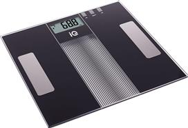 IQ SC-742 Ψηφιακή Ζυγαριά 150kg με Λιπομετρητή Μαύρη