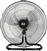 IQ VFF-48 Ανεμιστήρας Δαπέδου 90W Διαμέτρου 45cm Μαύρος
