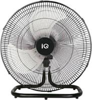 IQ VFF-48 Ανεμιστήρας Δαπέδου 90W Διαμέτρου 45cm Μαύρος