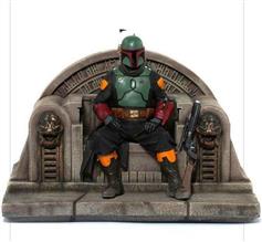 Iron Studios Star Wars The Mandalorian: Boba Fett on Throne Φιγούρα 18cm σε Κλίμακα 1:10 LUCSWR45621-10