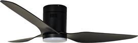 it-Lighting Alamo Ανεμιστήρας Οροφής 130cm με Φως και Τηλεχειριστήριο Μαύρος 102000520