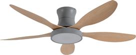 it-Lighting Denali Ανεμιστήρας Οροφής 132cm με Φως και Τηλεχειριστήριο Γκρι 102000730