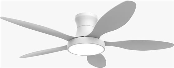 it-Lighting Denali Ανεμιστήρας Οροφής 132cm με Φως και Τηλεχειριστήριο Λευκός 102000790