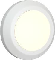 it-Lighting Jocassee Στεγανή Επιτοίχια Πλαφονιέρα Εξωτερικού Χώρου με Ενσωματωμένο LED Λευκή 80201420