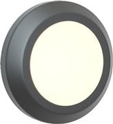it-Lighting Jocassee Στεγανή Επιτοίχια Πλαφονιέρα Εξωτερικού Χώρου με Ενσωματωμένο LED Μαύρη 80201440
