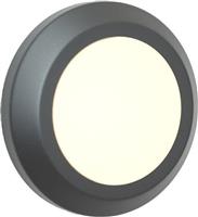 it-Lighting Jocassee Στεγανή Επιτοίχια Πλαφονιέρα Εξωτερικού Χώρου με Ενσωματωμένο LED Μαύρη 80201440