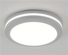 it-Lighting Klamath Φωτιστικό Οροφής Εξωτερικού Χώρου με Ενσωματωμένο LED σε Γκρι Χρώμα 80301130