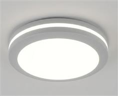 it-Lighting Klamath Φωτιστικό Οροφής Εξωτερικού Χώρου με Ενσωματωμένο LED σε Γκρι Χρώμα 80301230
