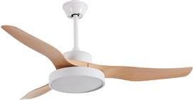 it-Lighting Nitinat Ανεμιστήρας Οροφής 132cm με Φως και Τηλεχειριστήριο Μπεζ 102000210