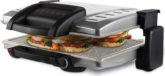 Izzy Green Toast XL Τοστιέρα Γκριλιέρα με Αποσπώμενες Πλάκες 2100W Γκρι