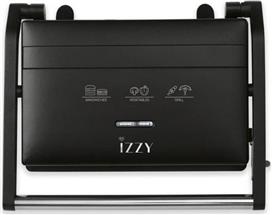 Izzy IZ-2020 Aria Τοστιέρα για 2 Τοστ 1300W Μαύρη