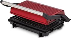 Izzy IZ-2025 Panini Τοστιέρα για 2 Τοστ 1000W Spicy Red