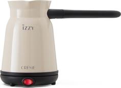 Izzy IZ-3102 Ηλεκτρικό Μπρίκι 800W με Χωρητικότητα 300ml Creme