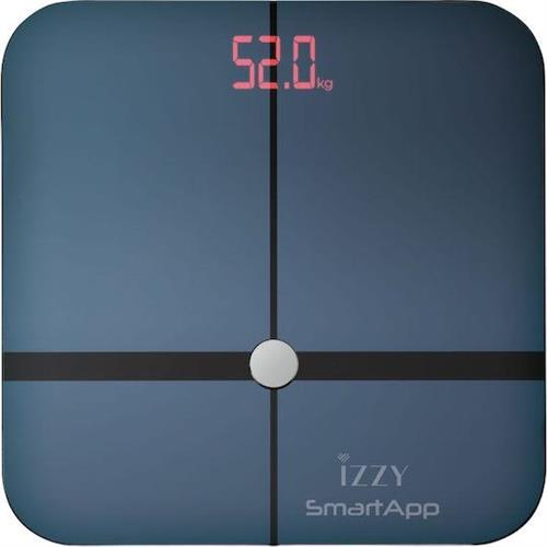 Izzy IZ-7005 SmartApp Smart Ζυγαριά με Λιπομετρητή & Bluetooth σε Navy Μπλε χρώμα