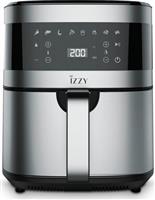 Izzy IZ-8207 Φριτέζα Αέρος με Αποσπώμενο Κάδο 7lt Ασημί