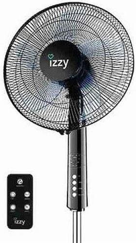 Izzy IZ-9002 Ανεμιστήρας Ορθοστάτης 70W Διαμέτρου 40cm με Τηλεχειριστήριο