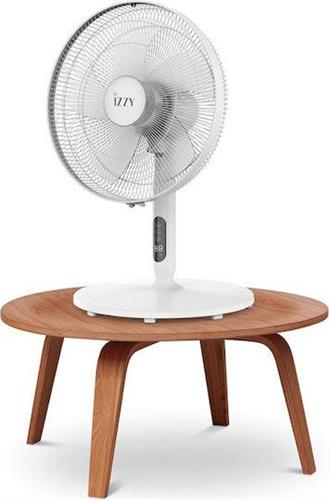 Izzy IZ-9007 Ανεμιστήρας Ορθοστάτης 3 σε 1 70W Διαμέτρου 40cm με Τηλεχειριστήριο