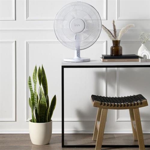 Izzy IZ-9023 Επιτραπέζιος Ανεμιστήρας 50W Διαμέτρου 40cm Λευκός