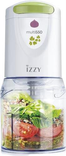 Izzy Multi 550 Πολυκόπτης Multi 550W με Δοχείο 500ml Λευκό
