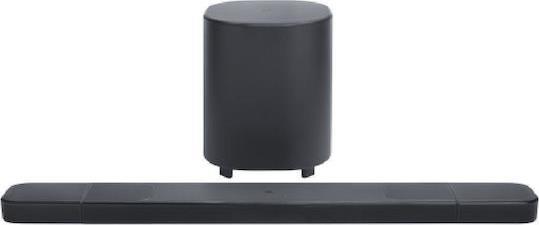 JBL Bar 1000MK2 Soundbar 7.1.4 Bluetooth, HDMI και Wi-Fi με Ασύρματο Subwoofer και Τηλεχειριστήριο Μαύρο JBLBAR1000M2BLKEP
