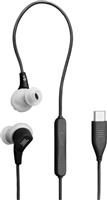 JBL Endurance Run 3 In-ear Handsfree Ακουστικά με Βύσμα USB-C Μαύρο JBLENDURRUN3CBLKG