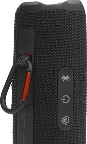 JBL Flip 7 Αδιάβροχο Ηχείο Bluetooth 35W με Διάρκεια Μπαταρίας έως 16 ώρες Μαύρο JBLFLIP7BLK
