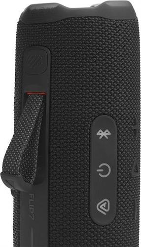 JBL Flip 7 Αδιάβροχο Ηχείο Bluetooth 35W με Διάρκεια Μπαταρίας έως 16 ώρες Μαύρο JBLFLIP7BLK