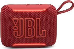 JBL Go 5 Αδιάβροχο Ηχείο Bluetooth 4.8W με Διάρκεια Μπαταρίας έως 10 ώρες Κόκκινο JBLGO5RED