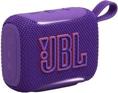 JBL Go 5 Αδιάβροχο Ηχείο Bluetooth 4.8W με Διάρκεια Μπαταρίας έως 10 ώρες Μωβ JBLGO5PUR