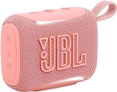 JBL Go 5 Αδιάβροχο Ηχείο Bluetooth 4.8W με Διάρκεια Μπαταρίας έως 10 ώρες Ροζ JBLGO5PIK