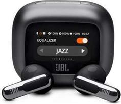 JBL Live Flex 3 Earbud Bluetooth Handsfree Ακουστικά με Αντοχή στον Ιδρώτα και Θήκη Φόρτισης Μαύρα JBLLIVEFLEX3BLK