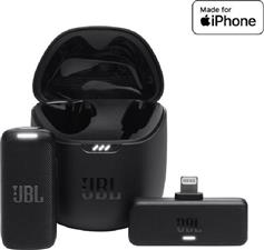 JBL Quantum Stream Σετ Ασύρματο Μικρόφωνο Clip On JBLSTRMWLLGHTBLK
