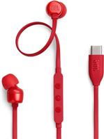 JBL Tune 305C Earbuds Handsfree Ακουστικά με Βύσμα USB-C Κόκκινα JBLT305CRED