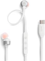 JBL Tune 310C In-ear Handsfree Ακουστικά με Βύσμα USB-C Λευκό JBLT310CWHT