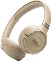 JBL Tune 680NC Ασύρματα Bluetooth On Ear Ακουστικά με 76 ώρες Λειτουργίας Μπεζ JBLT680NCBEG