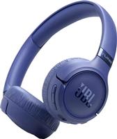 JBL Tune 680NC Ασύρματα Bluetooth On Ear Ακουστικά με 76 ώρες Λειτουργίας Μπλε JBLT680NCBLU