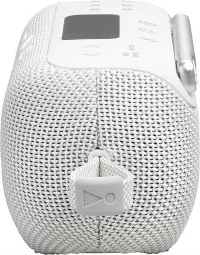 JBL Tuner 3 Αδιάβροχο Ηχείο Bluetooth 7W με Ραδιόφωνο και Διάρκεια Μπαταρίας έως 15 ώρες Λευκό JBLTUNER3WHT